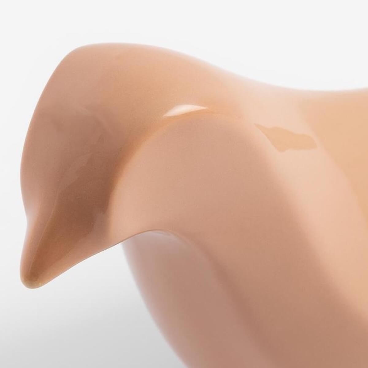 Figurine LEEN Coco Maison orange H14 cm