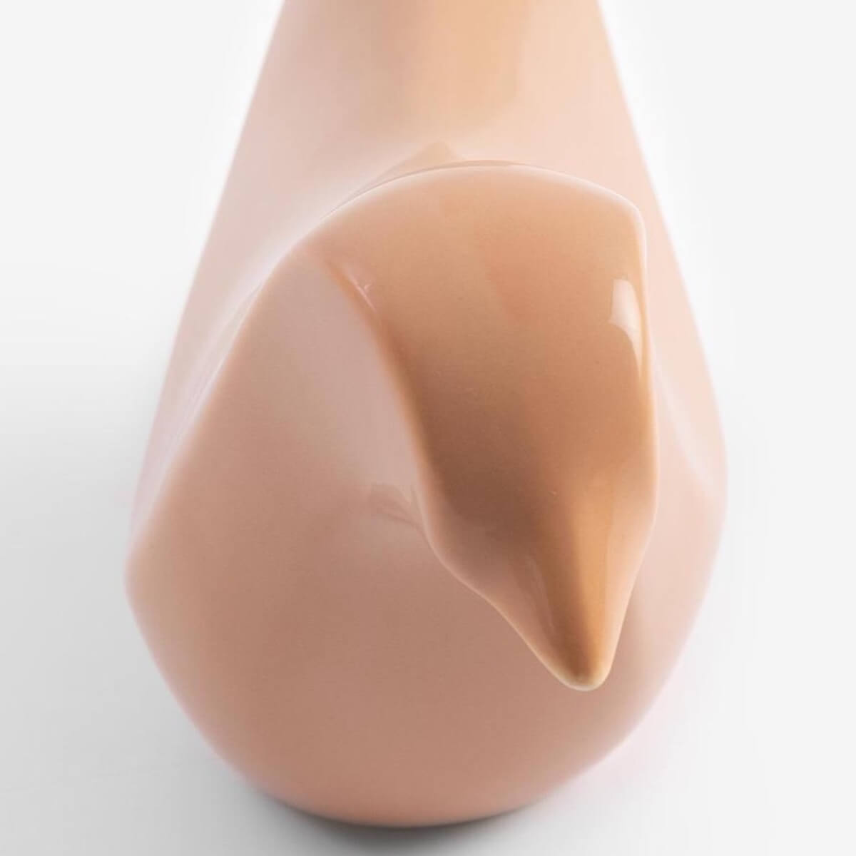 Figurine LEEN Coco Maison orange H14 cm
