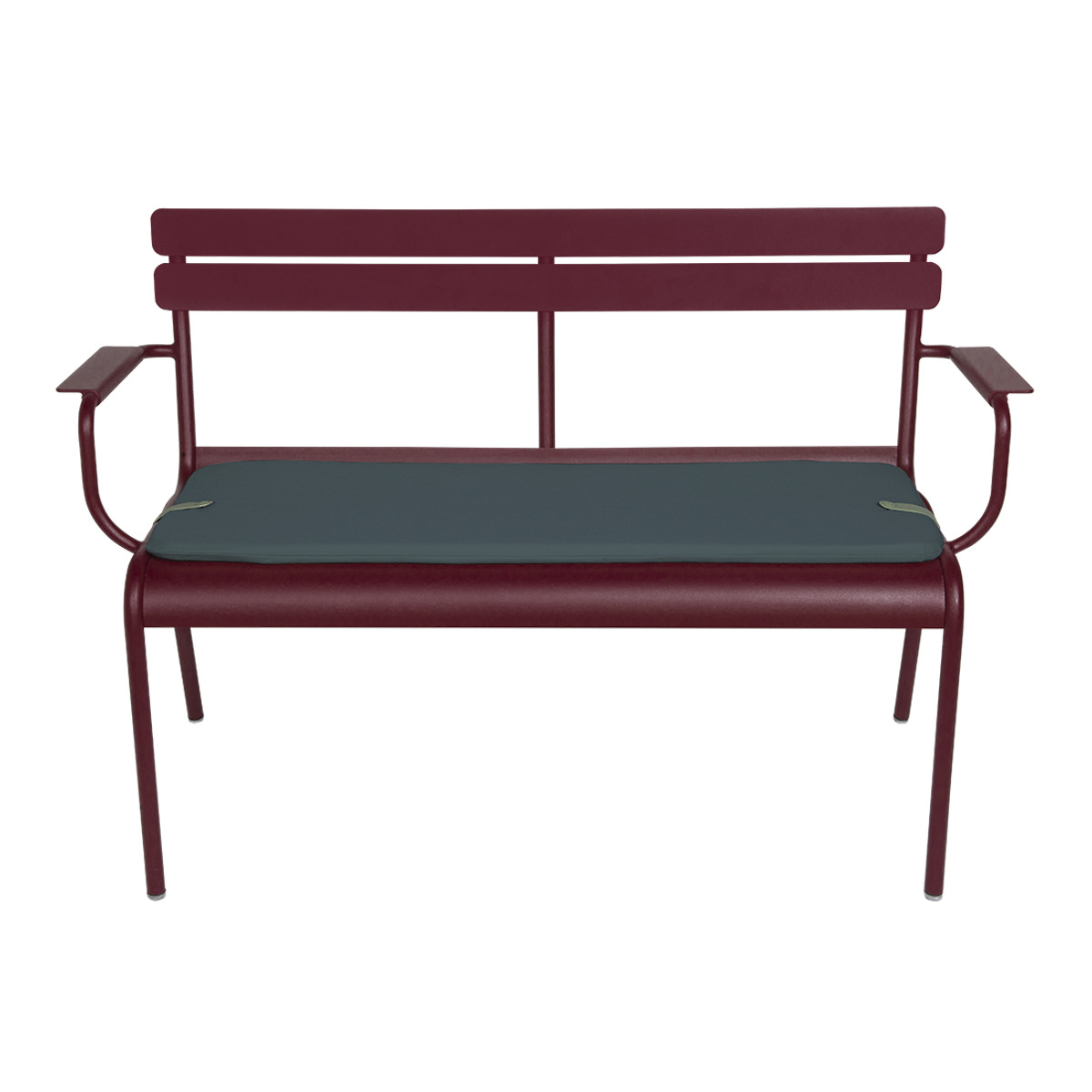 Galette banc COLOR MIX Fermob bleu nuit