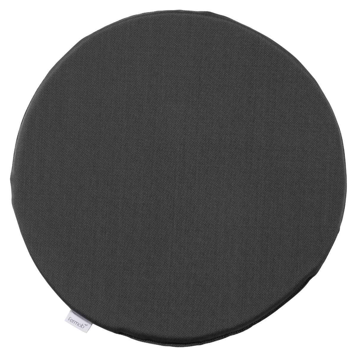 Galette ronde OUTDOOR Fermob 39cm gris nuit