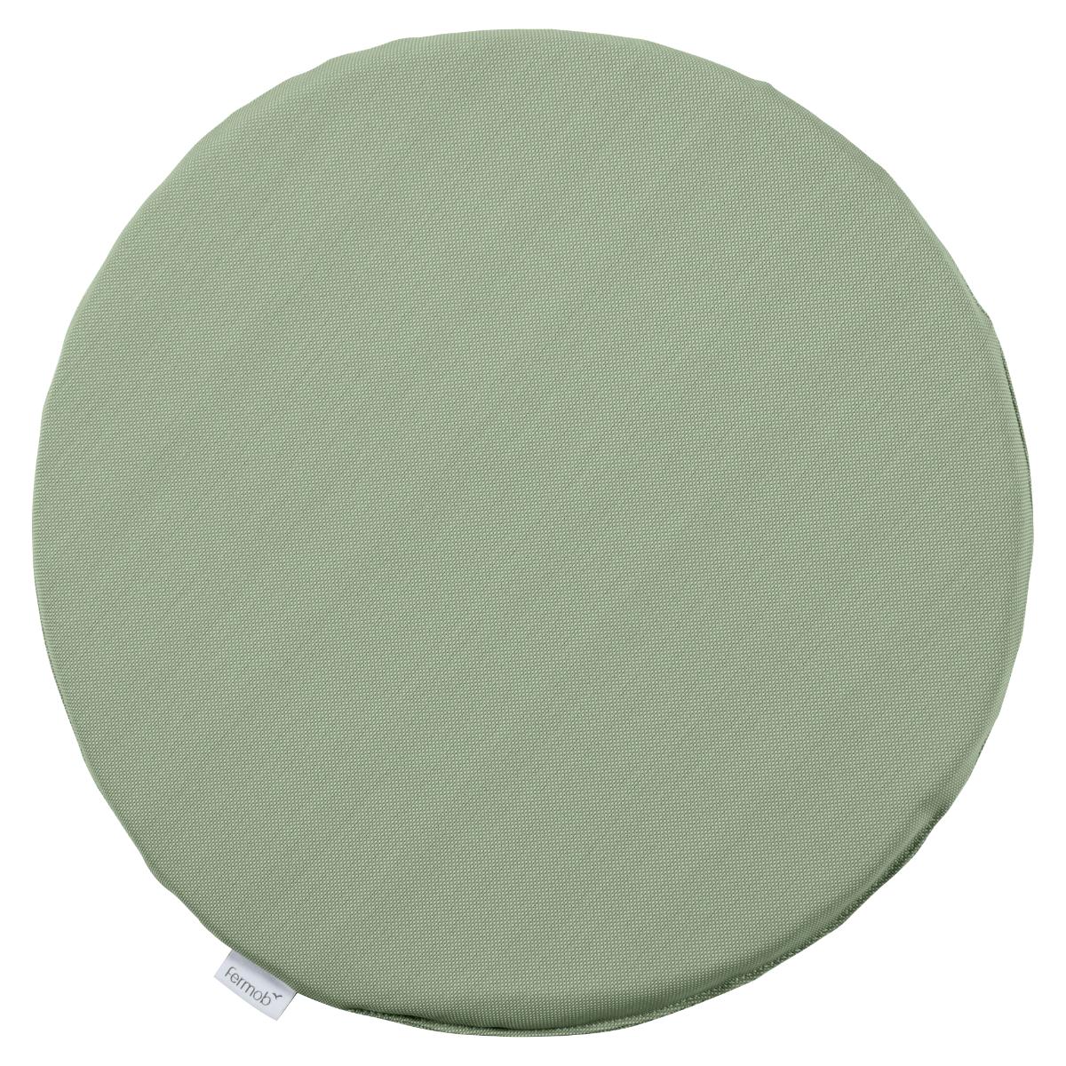 Galette ronde OUTDOOR Fermob 39cm vert amande