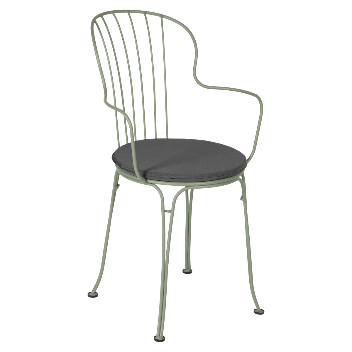 Galette ronde OUTDOOR Fermob 43cm gris nuit