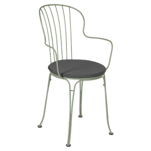 Galette ronde OUTDOOR Fermob 43cm gris nuit