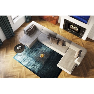 Grand canapé d'angles INFINITY MALIBU Kare Design gris