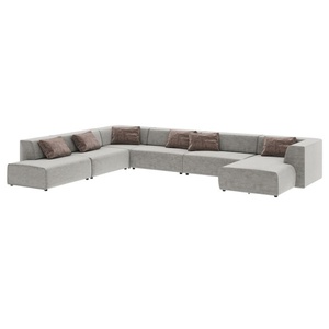 Grand canapé d'angles INFINITY MIAMI Kare Design gris