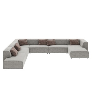 Grand canapé d'angles INFINITY MIAMI Kare Design gris