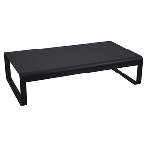 Grande table basse 138x80cm BELLEVIE Fermob carbone