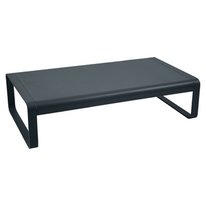 Grande table basse 138x80cm BELLEVIE Fermob gris orage