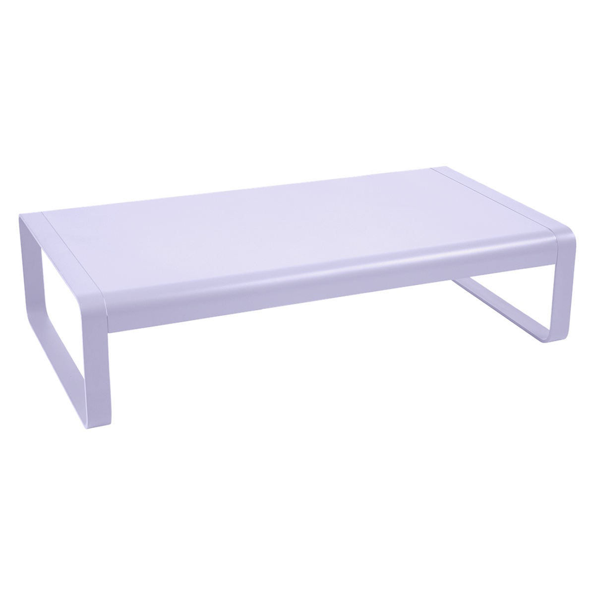 Grande table basse 138x80cm BELLEVIE Fermob guimauve