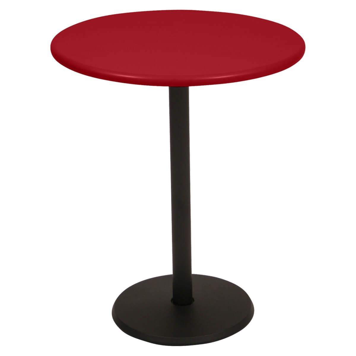 Guéridon 60cm CONCORDE PREMIUM Fermob coquelicot