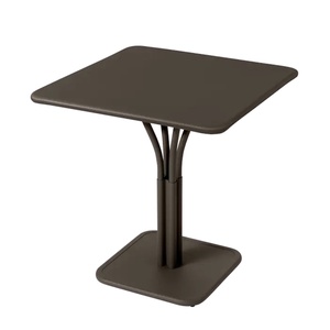 Guéridon 71x71cm plateau plein LUXEMBOURG Fermob tonka