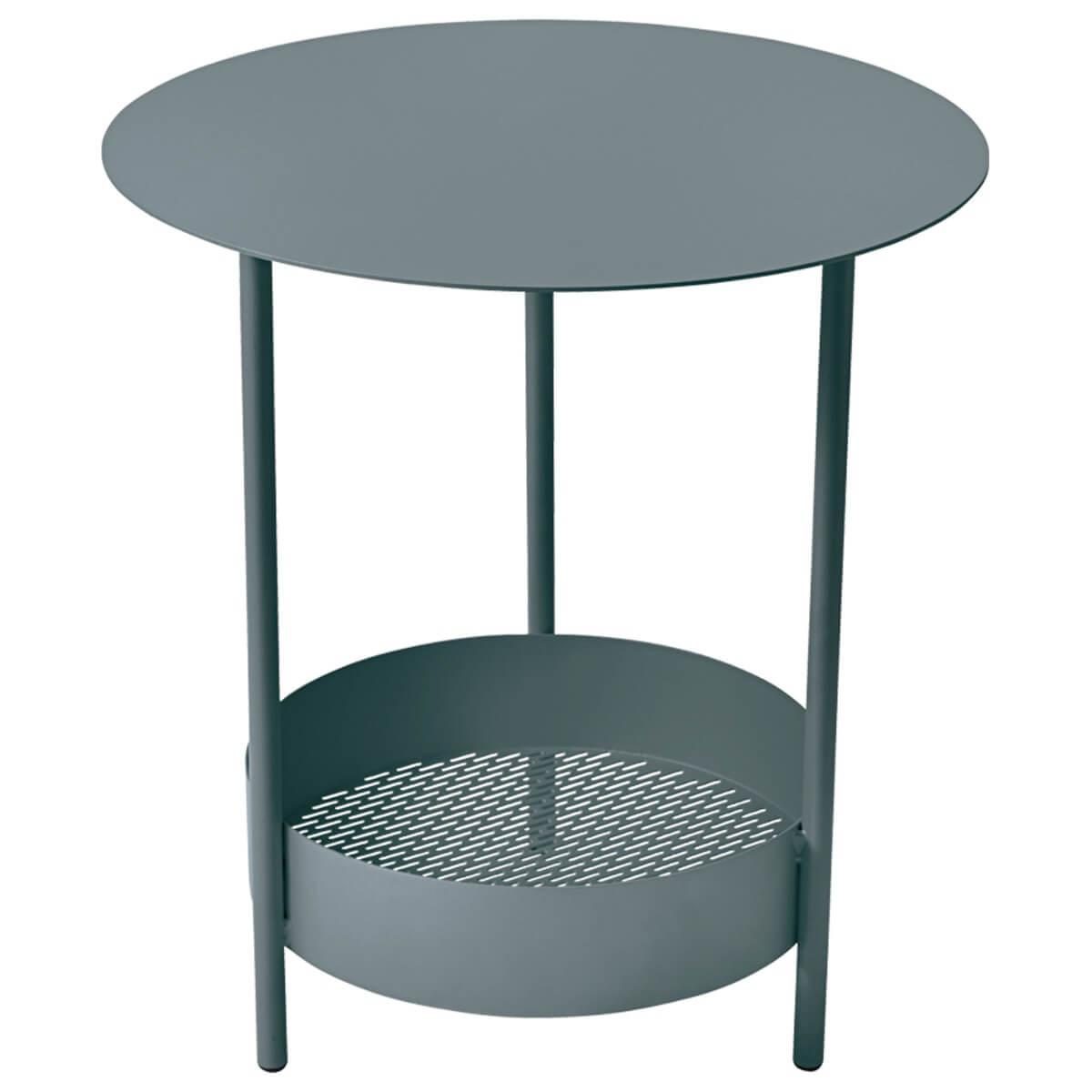 Guéridon SALSA Fermob gris orage