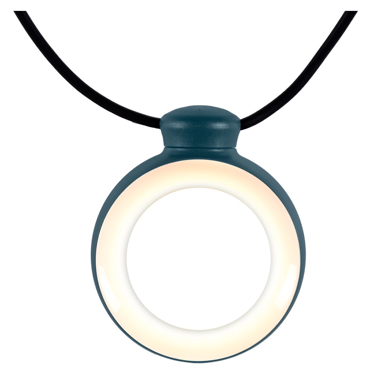 Guirlande luminaire HOOPIK Fermob bleu acapulco