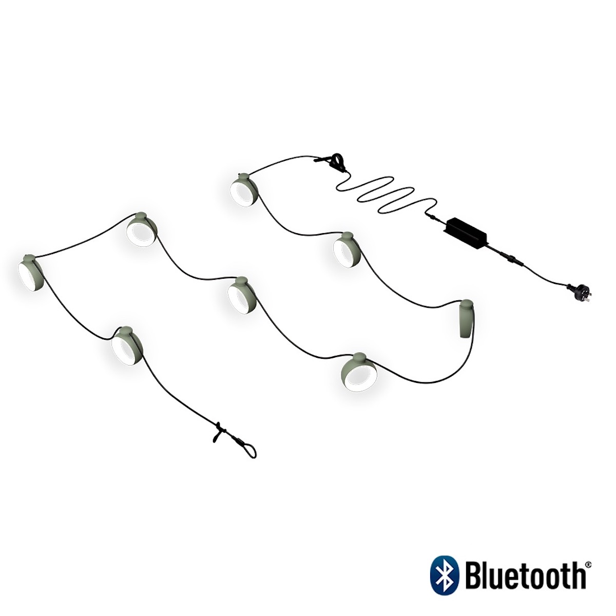 Guirlande luminaire HOOPIK Fermob Cactus