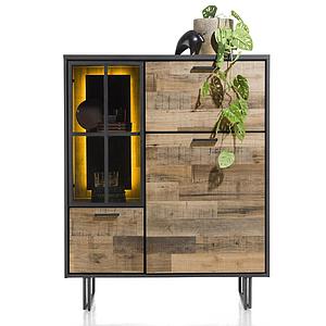 Highboard 120cm AVALON Henders & Hazel Driftwood 