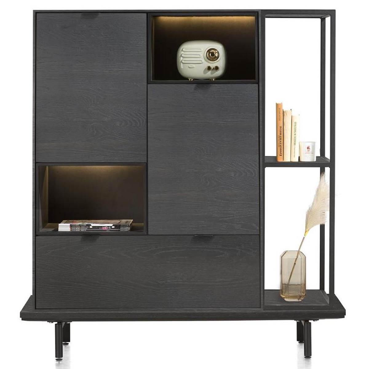 Highboard 90cm ELEMENTS Xooon ONYX
