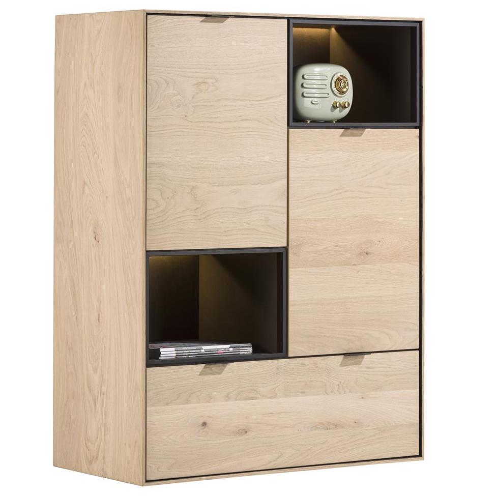 Highboard 90x120cm ELEMENTS Xooon chêne naturel