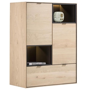 Highboard 90x120cm ELEMENTS Xooon chêne naturel