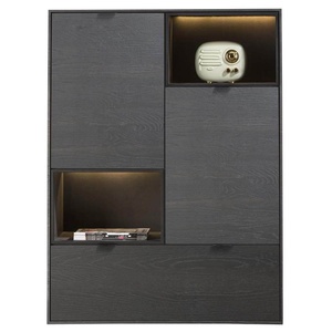 Highboard 90x120cm ELEMENTS Xooon onyx