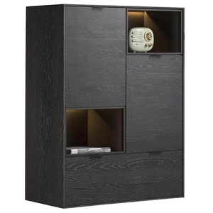 Highboard 90x120cm ELEMENTS Xooon onyx