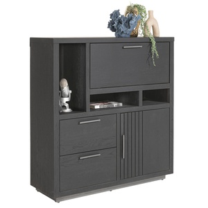 Highboard PAVIE Henders & Hazel 125 cm Castle Black