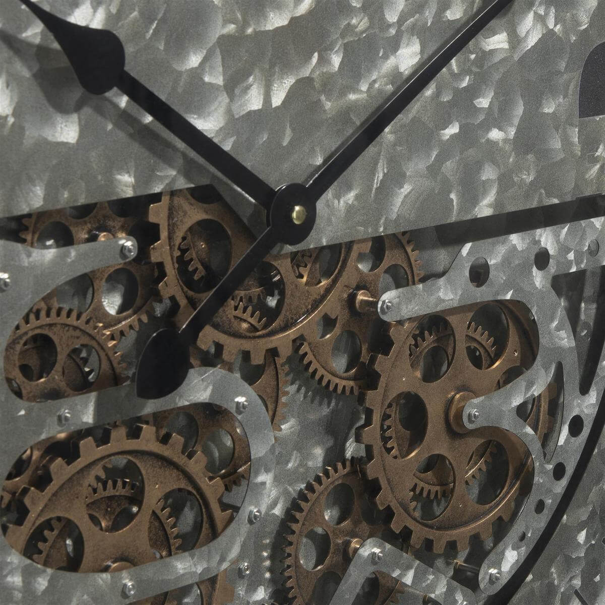 Horloge 65x65cm Coco maison Argent