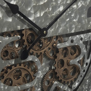 Horloge 65x65cm Coco maison Argent