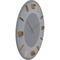 Horloge murale 49cm LEONARDO Kare Design Grey-Gold