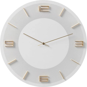 Horloge murale 49cm LEONARDO Kare Design White-Gold