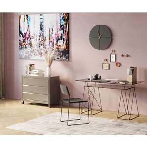 Horloge murale 60cm ANDREA Kare Design noir