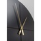 Horloge murale 60cm ANDREA Kare Design noir
