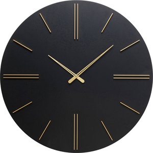Horloge murale 70cm LUCA Kare Design noir