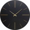 Horloge murale 70cm LUCA Kare Design noir