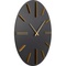 Horloge murale 70cm LUCA Kare Design noir