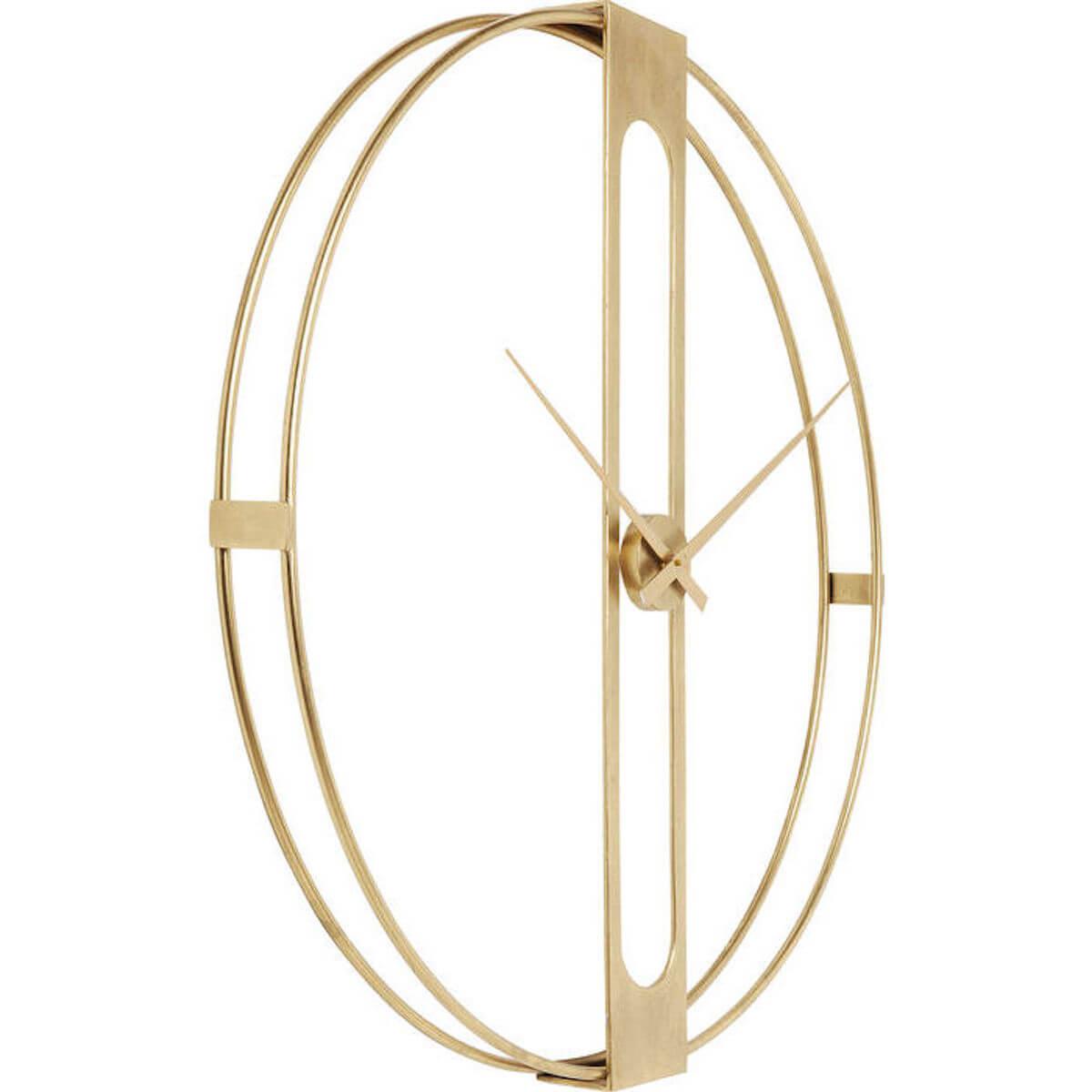 horloge murale CLIP GOLD Kare Design 107cm
