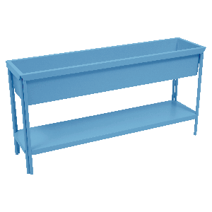 Jardinière format moyen TERRAZZA Fermob bleu maya