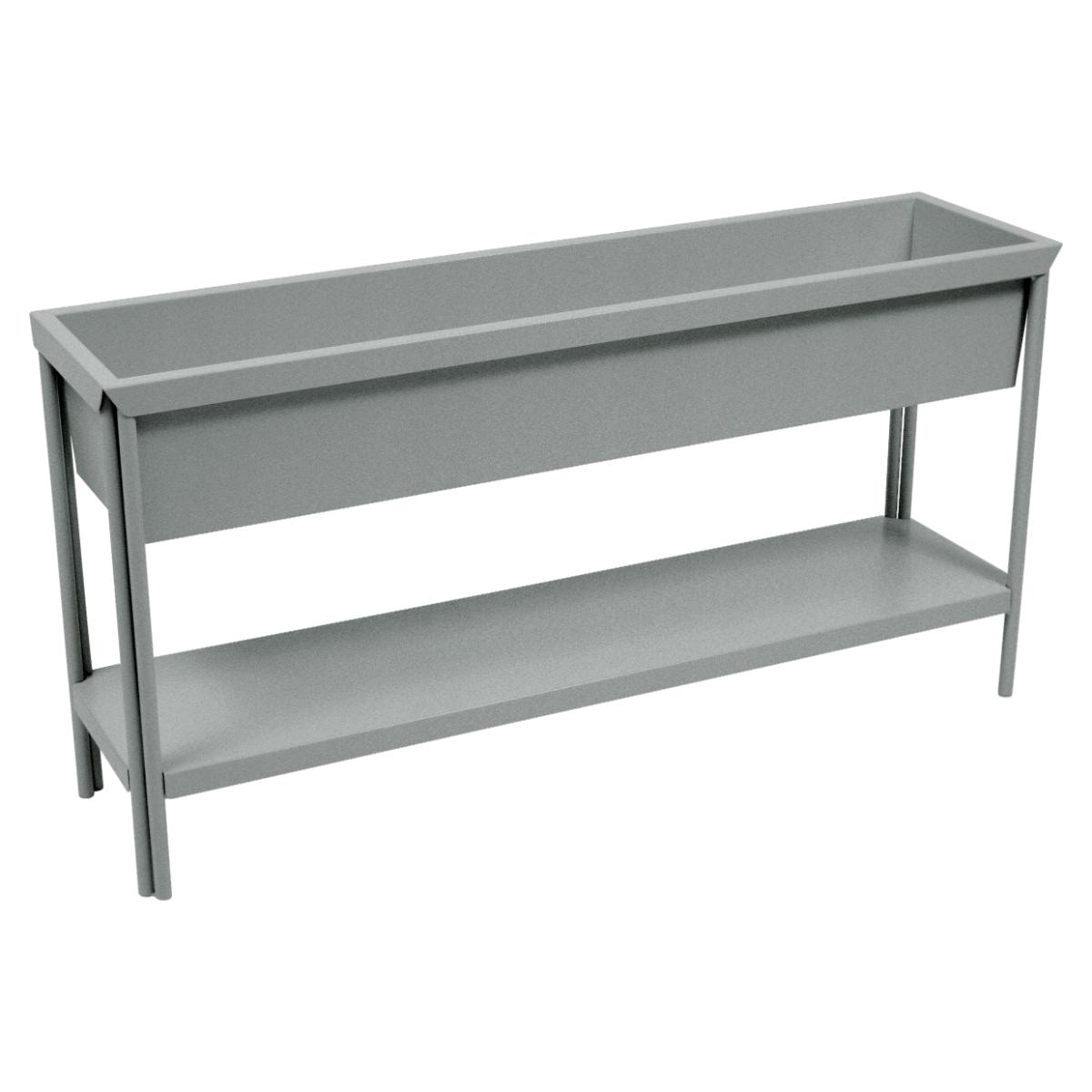 Jardinière format moyen TERRAZZA Fermob gris lapilli