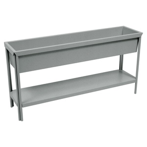Jardinière format moyen TERRAZZA Fermob gris lapilli