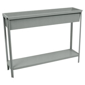 Jardinière grand format TERRAZZA Fermob gris lapilli