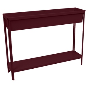 Jardinière grand TERRAZZA Fermob cerise noir