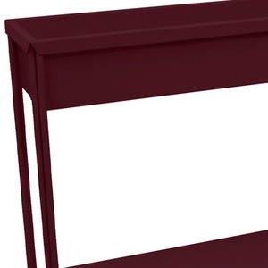Jardinière grand TERRAZZA Fermob cerise noir
