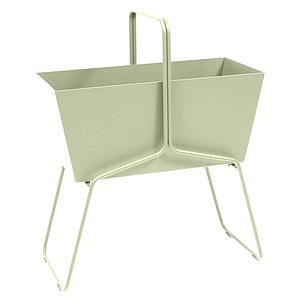 Jardinière haut BASKET Fermob tilleul