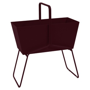 Jardinière haute BASKET Fermob cerise noire