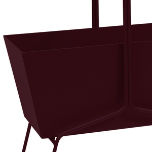 Jardinière haute BASKET Fermob cerise noire