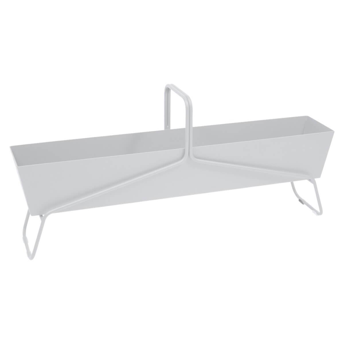 Jardinière longue BASKET Fermob Blanc coton