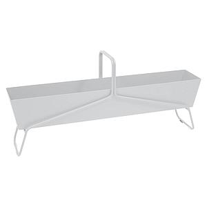 Jardinière longue BASKET Fermob Blanc coton