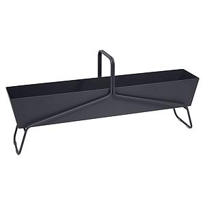 Jardinière longue BASKET Fermob carbone