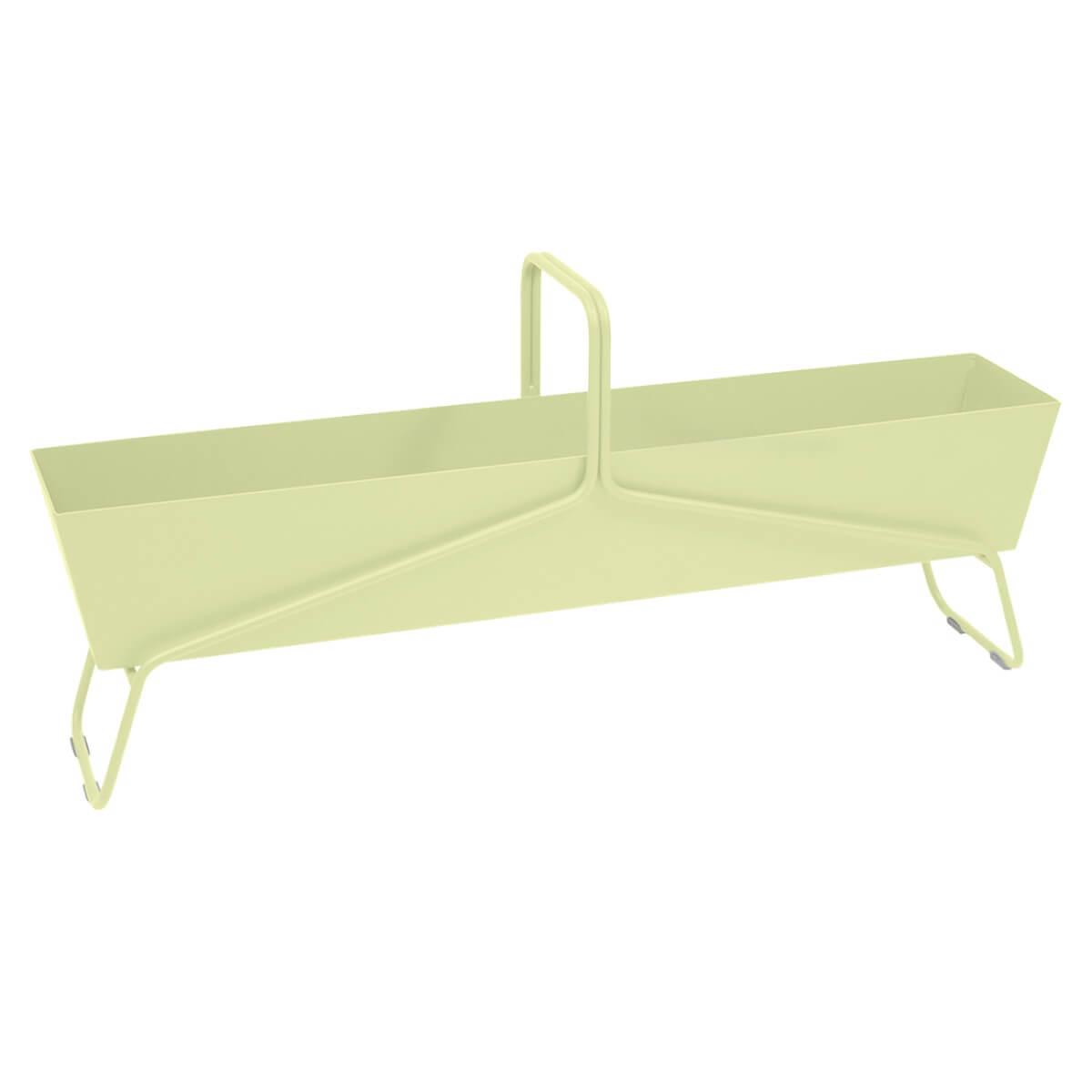 Jardinière longue BASKET Fermob citron givré