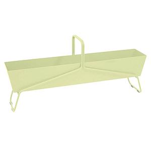Jardinière longue BASKET Fermob citron givré
