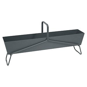 Jardinière longue BASKET Fermob gris orage